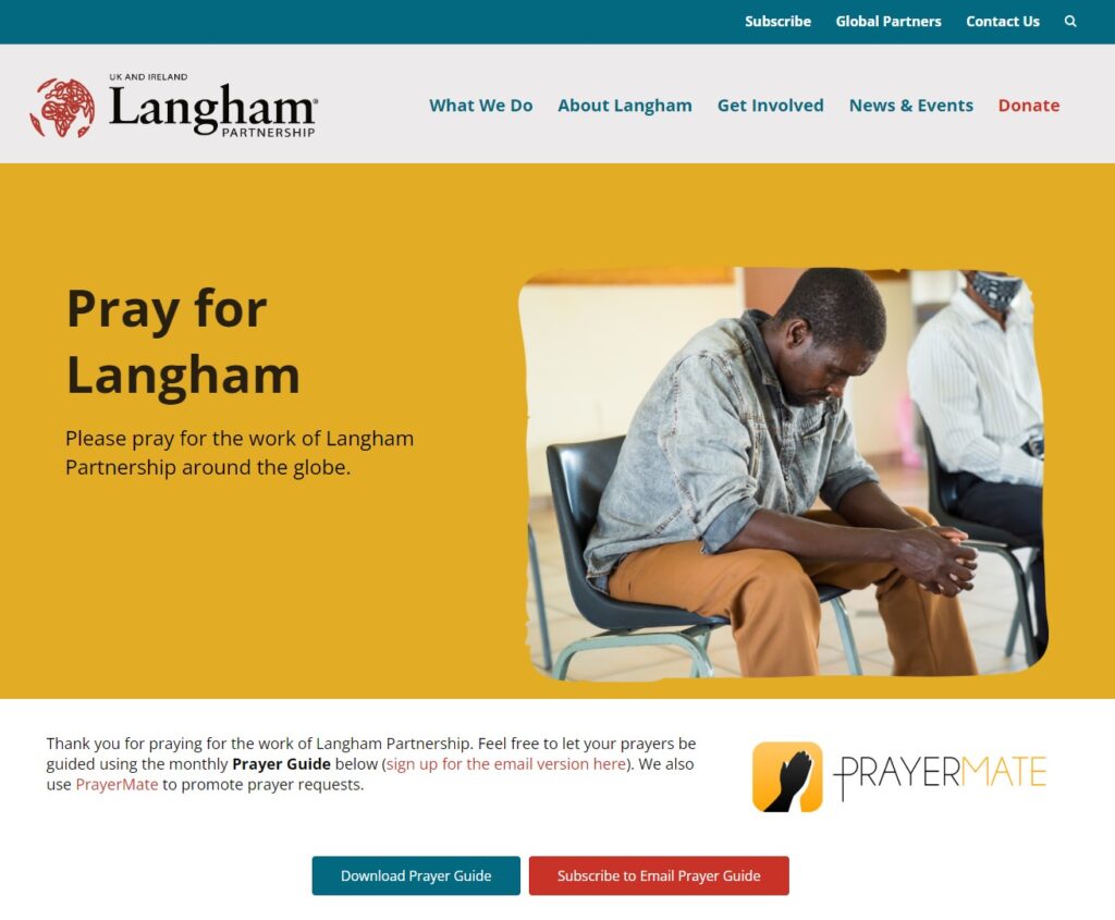 Pray for Langham